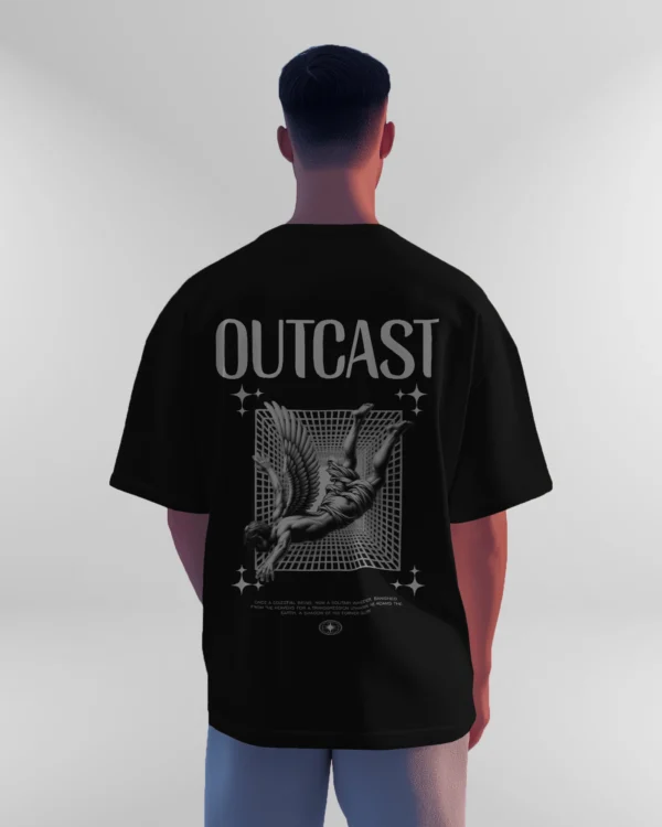OUTCAST - Oversized Premium T-Shirt - Image 4